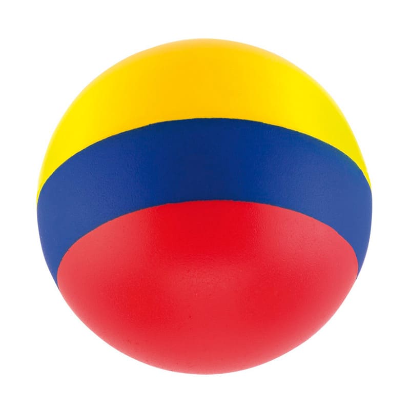 Bola antiestrés Tricolor 